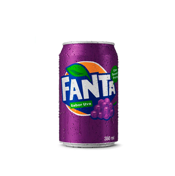 Fanta Uva Lata 350ml